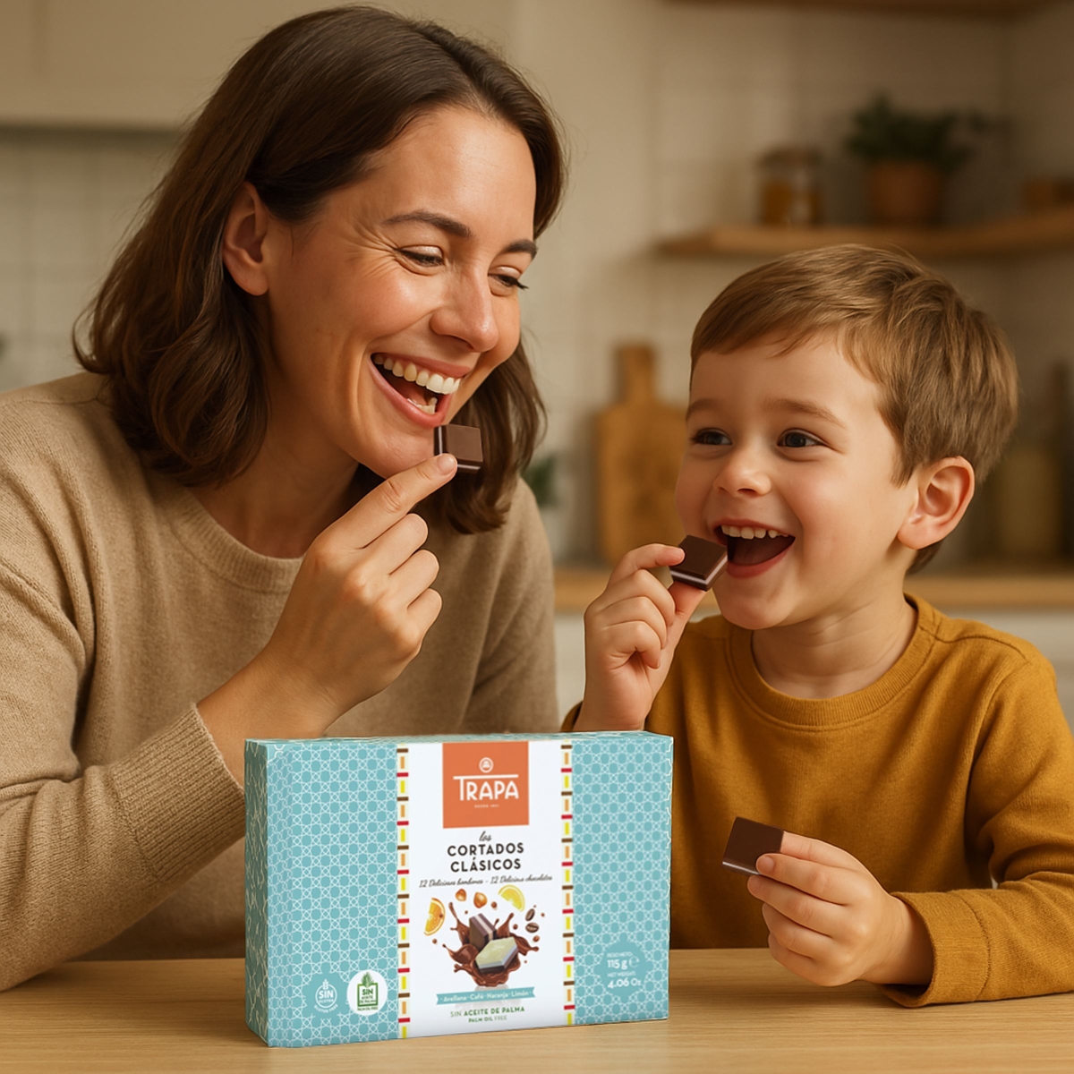 CHOCOLATES TRAPA Y VALLSUR SE UNEN POR PRIMERA VEZ PARA RENDIR HOMENAJE A LAS MADRES MÁS DULCES