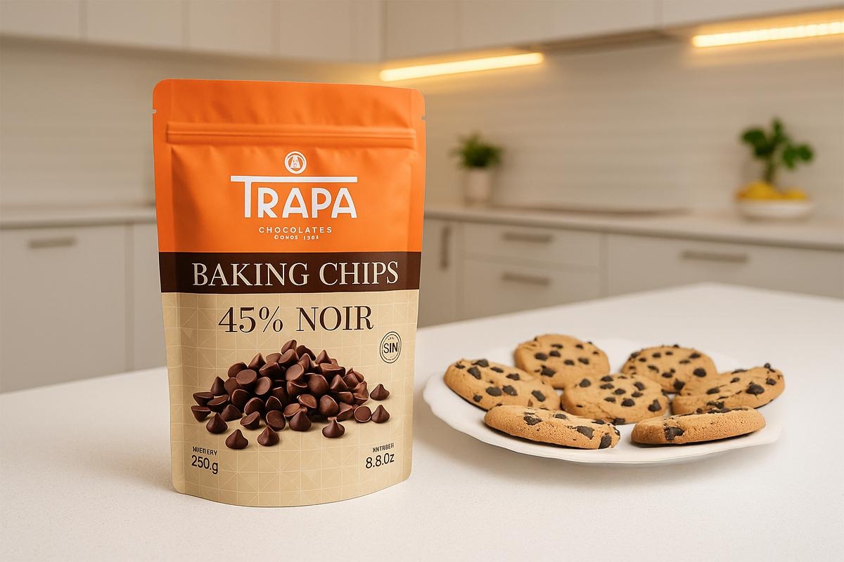 CHOCOLATES TRAPA LANZA SUS NUEVOS CHIPS DE CHOCOLATE PARA REPOSTERÍA EN CASA