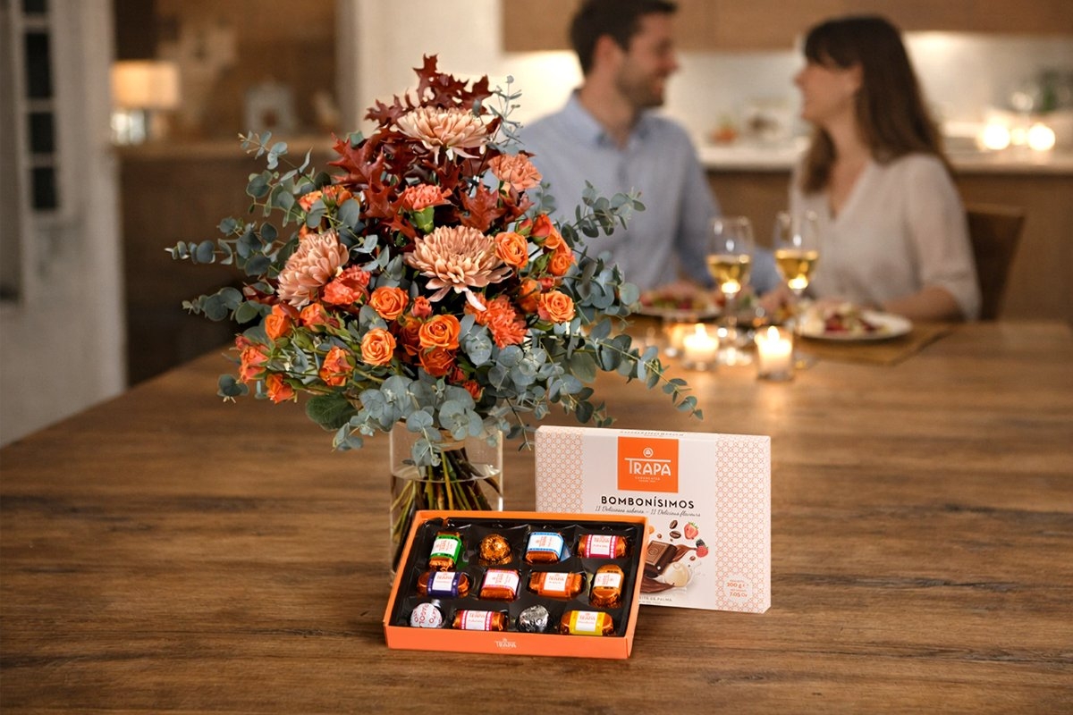TRAPA E INTERFLORA CELEBRAN SAN VALENTÍN CON ‘HISTORIA DE AMOR’, UN PACK ESPECIAL QUE RINDE HOMENAJE A LOS 135 AÑOS DE LA ICÓNICA FIRMA CHOCOLATERA